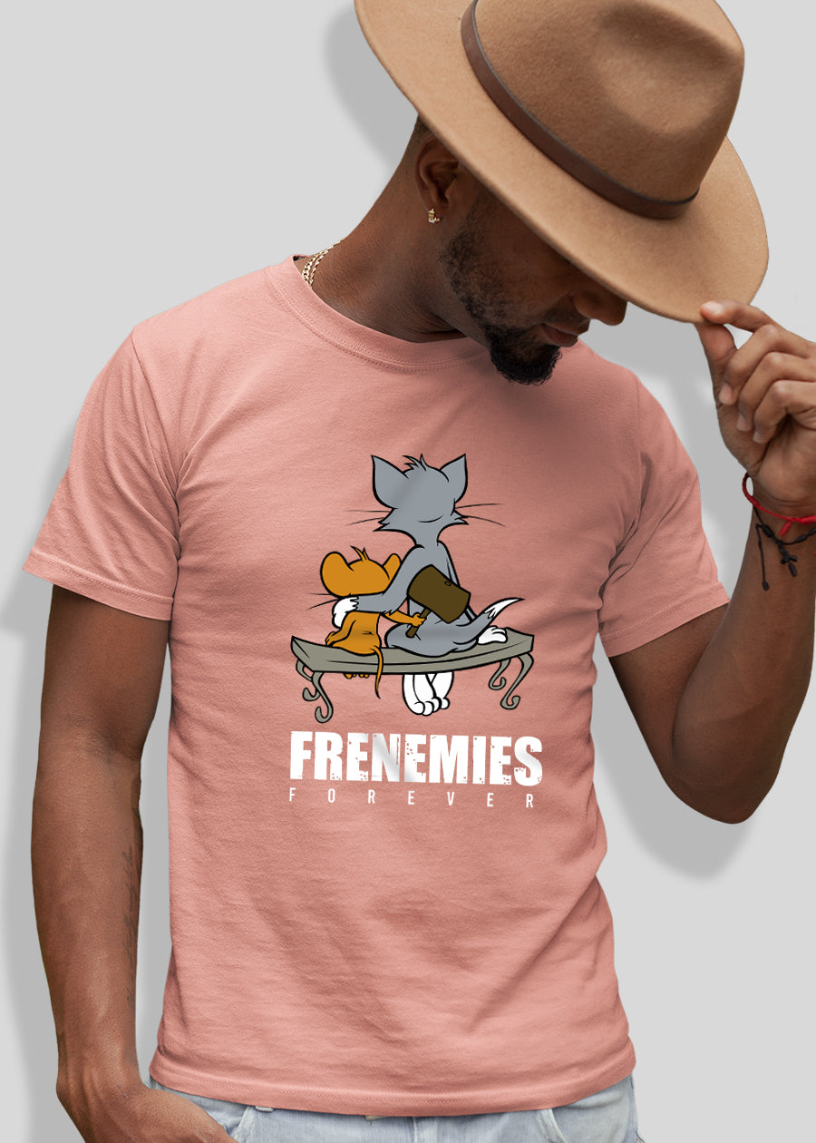 Frenemies Men Half Sleeve T-Shirt