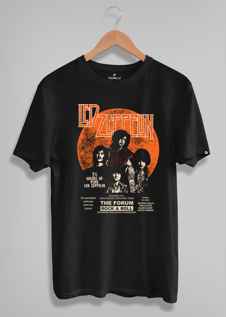 Led Zeppelin Men Half Sleeve T-Shirt