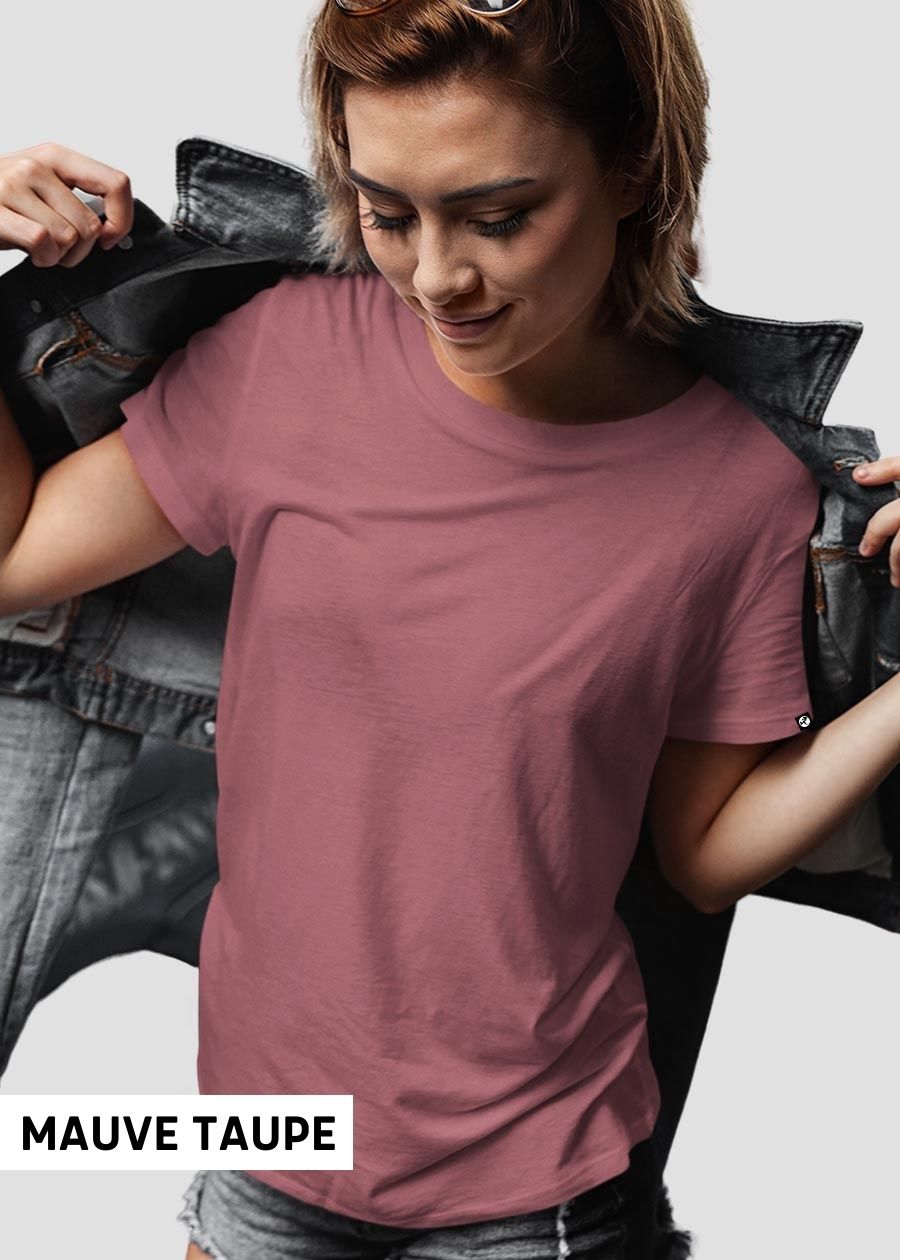 Solid Half Sleeve T-Shirt Women Combo - Pack of 3