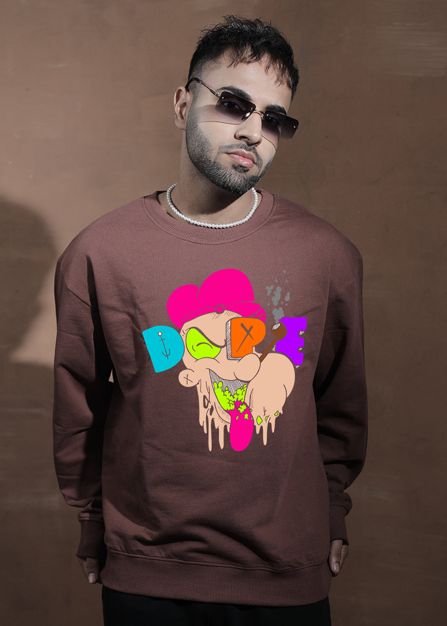 Dope Men Drop Shoulder Premium Terry Sweatshirt