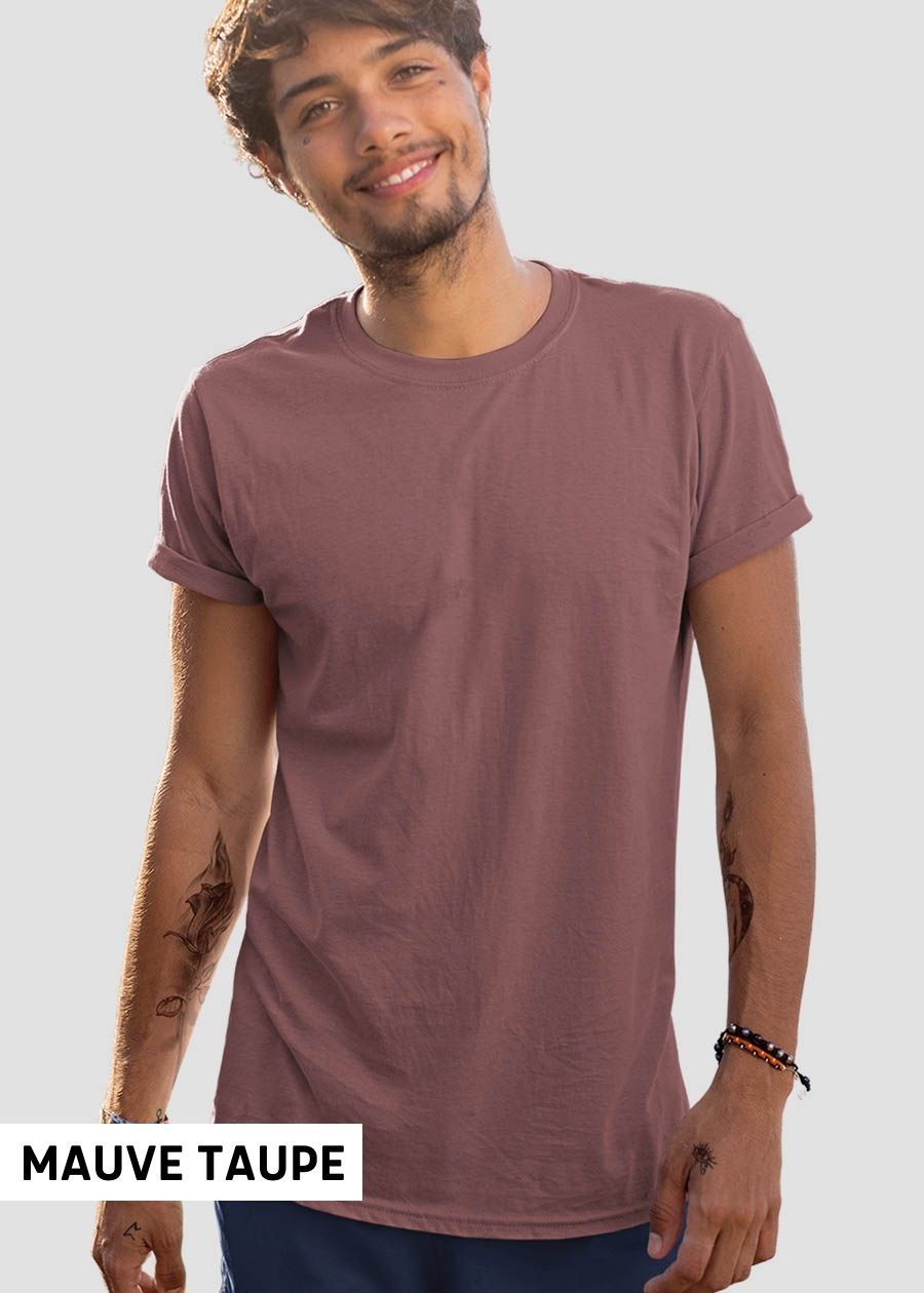 Solid Half Sleeve T-Shirt Men Combo - Pack of 4