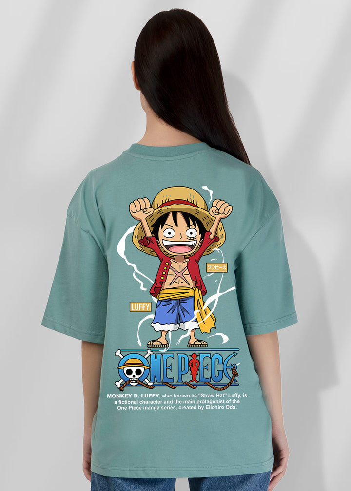 Luffy One Piece Women Oversized T-Shirt