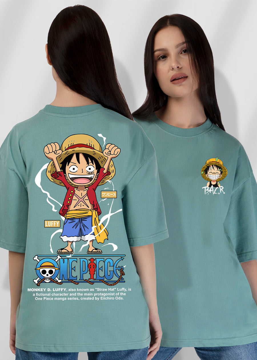Luffy One Piece Women Oversized T-Shirt