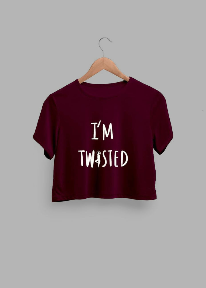 I’M Twisted Women Crop Top