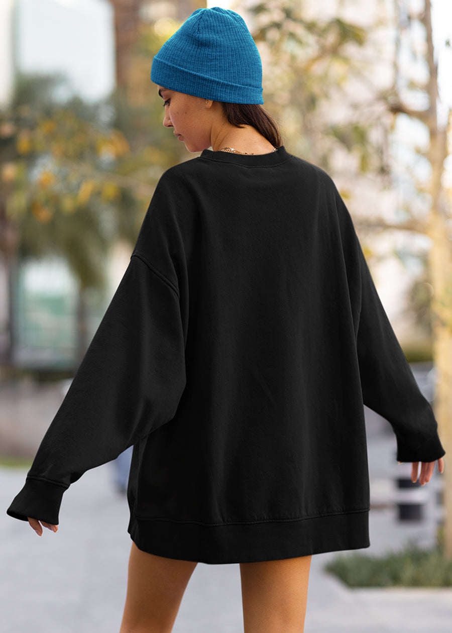 Slay Women Drop Shoulder Terry Sweatshirt | Shop Now | Pronk