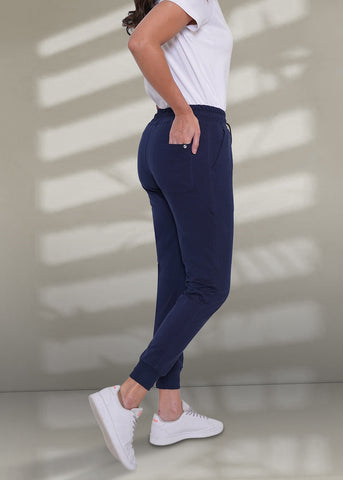 French Terry Jogger for Women Classic Navy