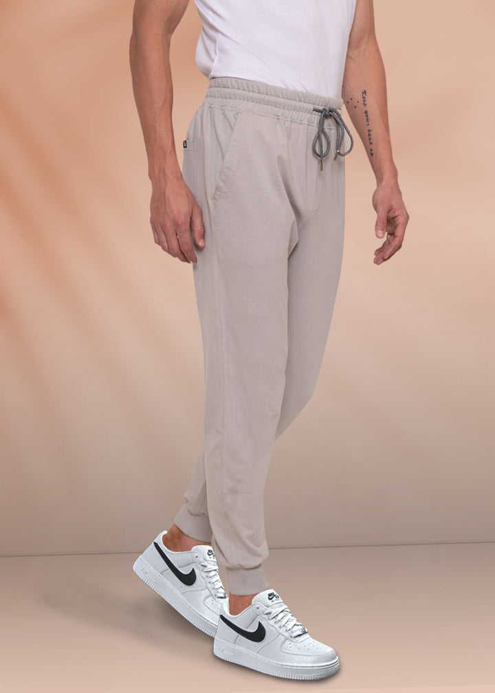 French Terry Jogger For Men : Ash Grey