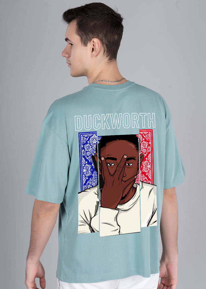 Kendrick Lamar Men Oversized Printed T-Shirt