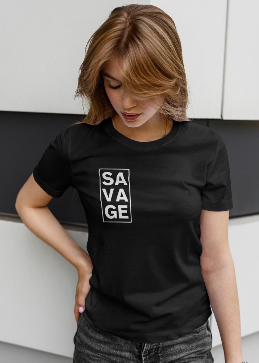 Savage Men Half Sleeve T-Shirt