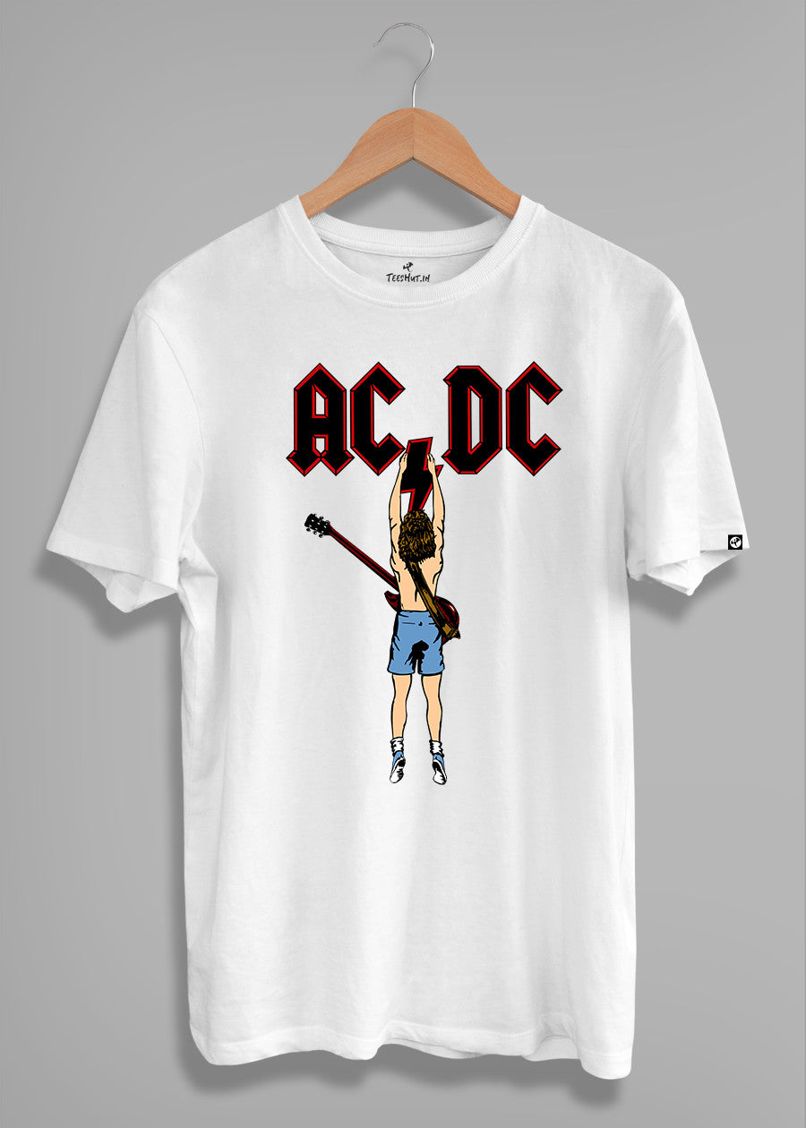 AC-DC Music Men Half Sleeve T-Shirt