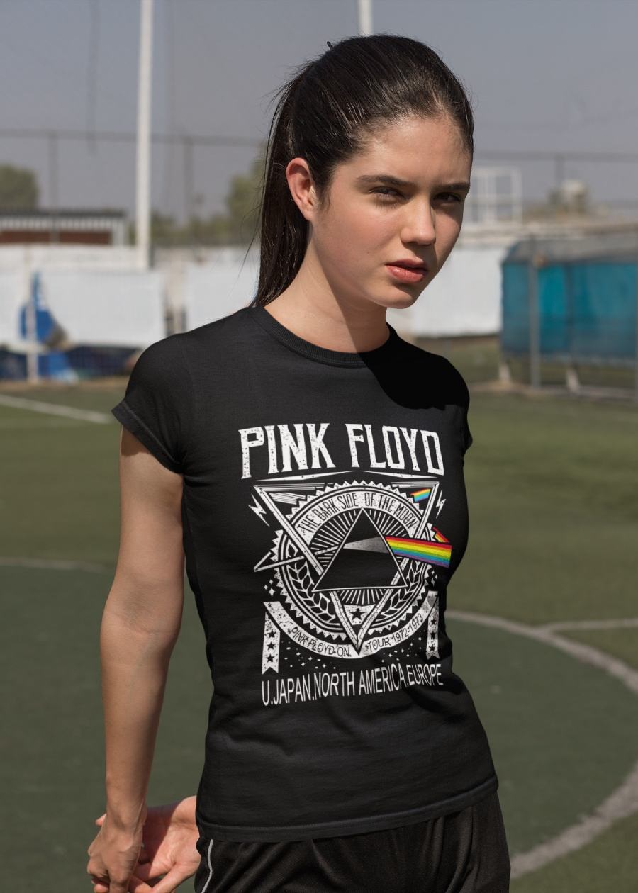 Pink Floyd Women Half Sleeve T-Shirt