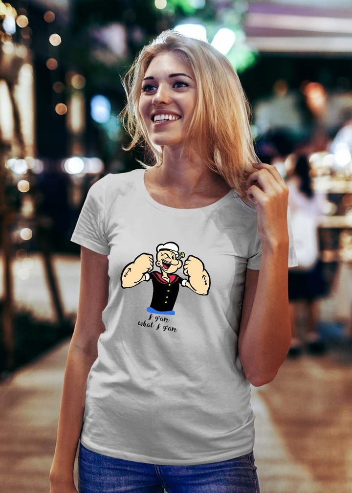Popeye Women Half Sleeve T-Shirt