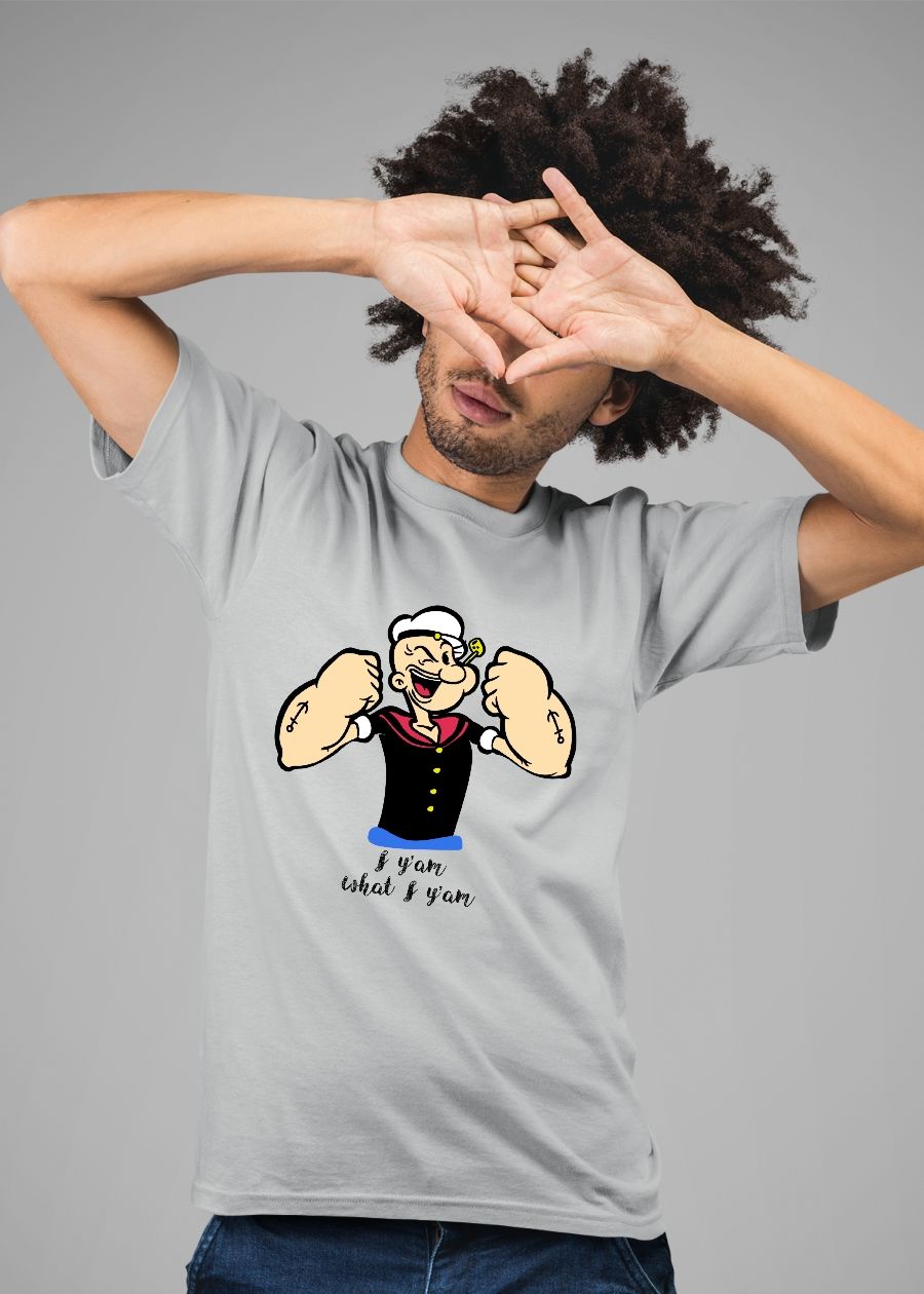 Popeye Men Half Sleeve T-Shirt
