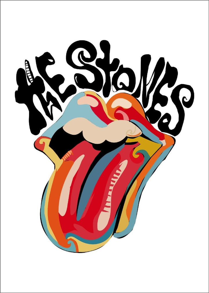 The Rolling Stones Men Half Sleeve T-Shirt