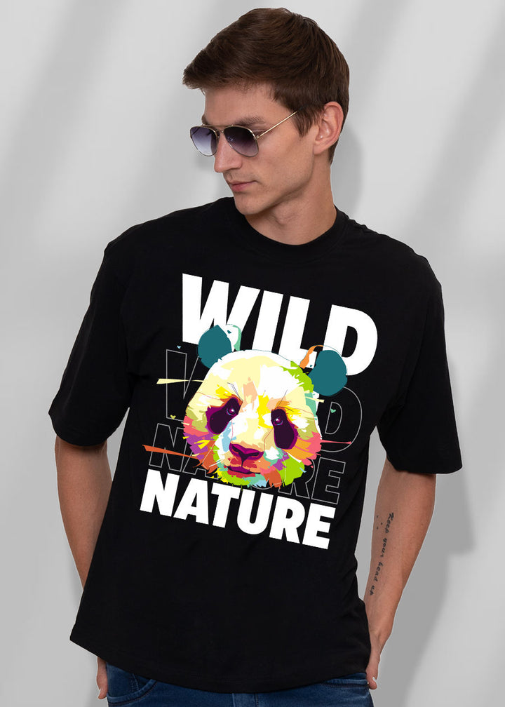 Wild Nature Men Oversized T-Shirt