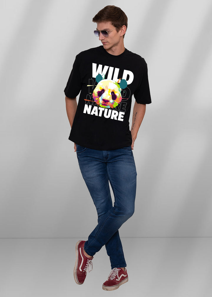 Wild Nature Men Oversized T-Shirt